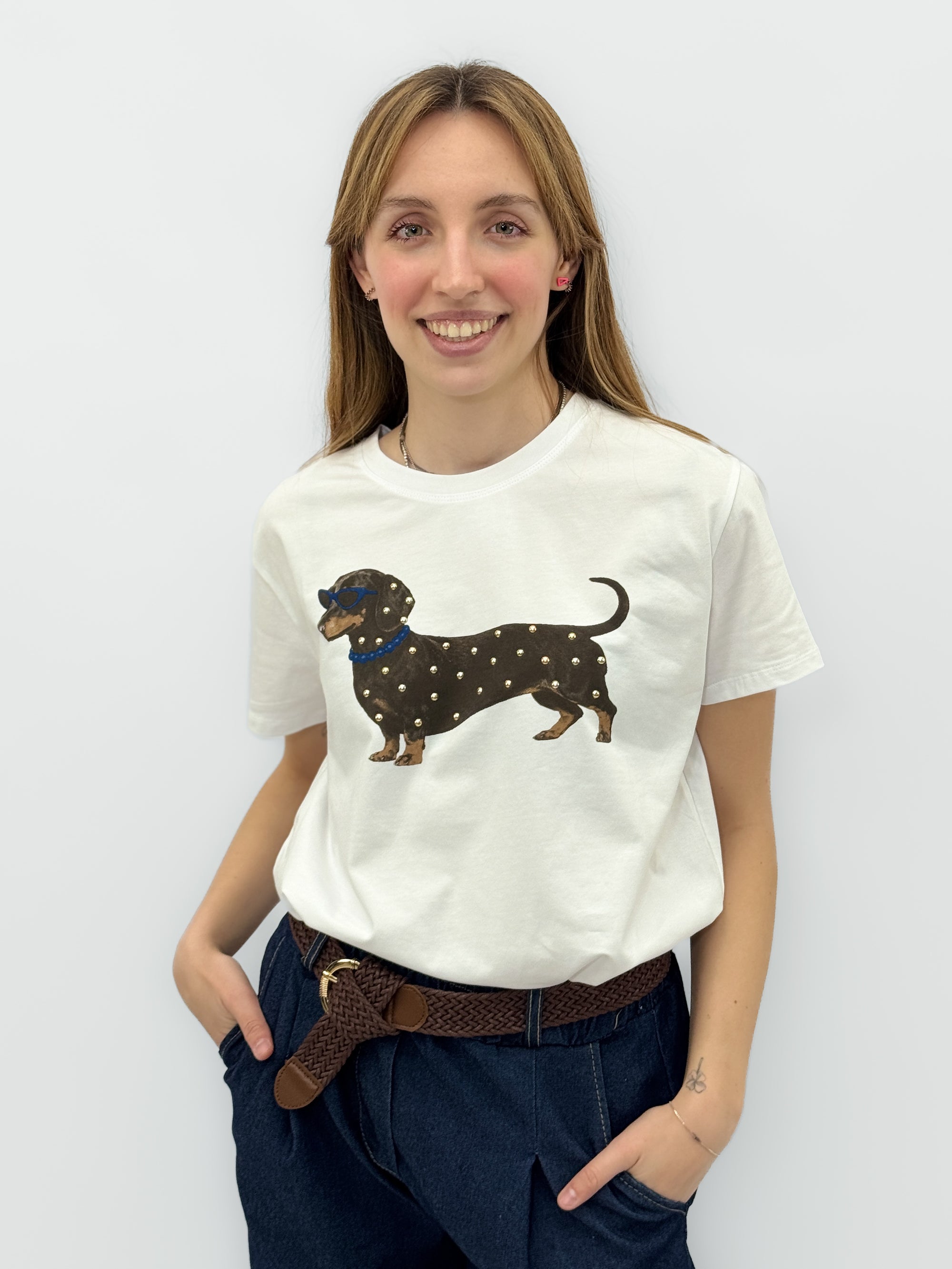 T-shirt Bassotto Glam