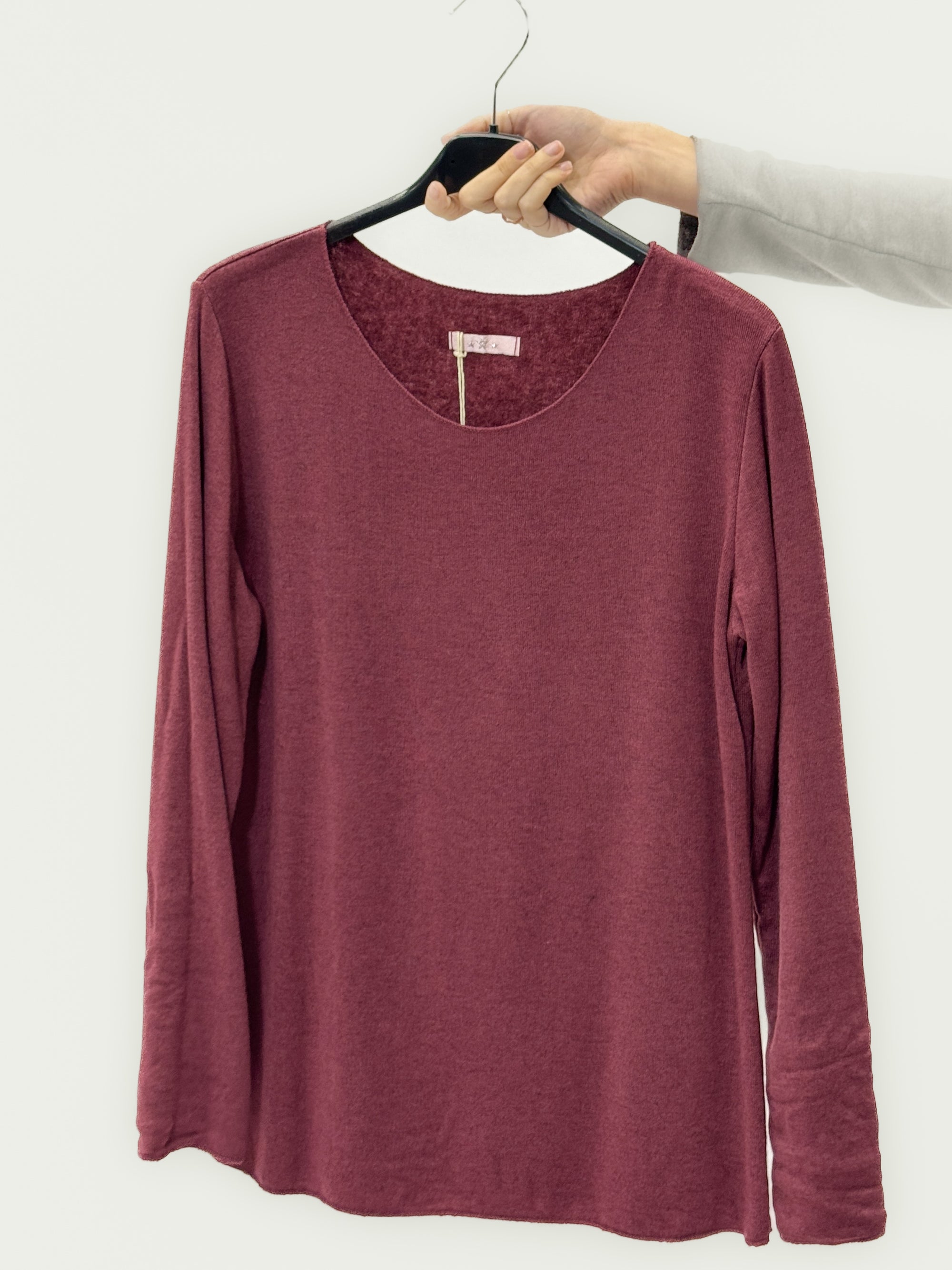 Maglia in misto lana e cotone – Calda, leggera e versatile