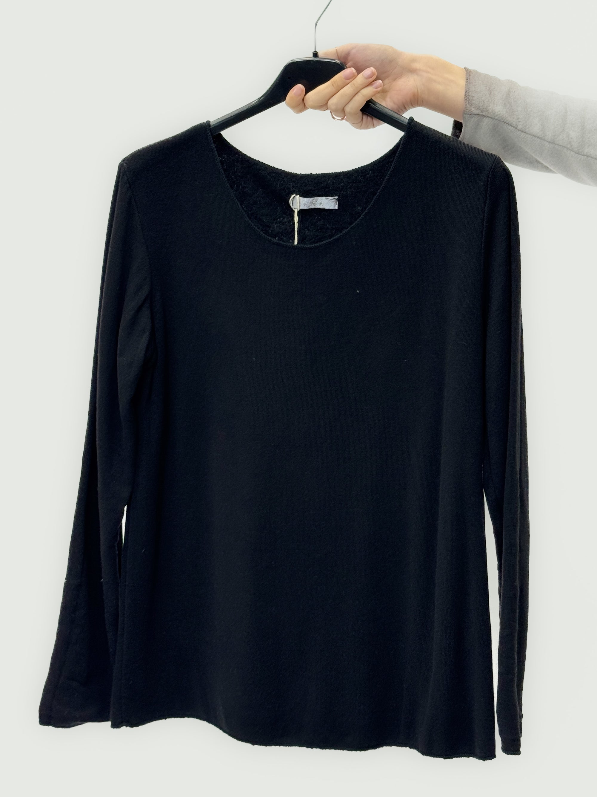 Maglia in misto lana e cotone – Calda, leggera e versatile