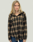 Camicia tartan oversize – Stile casual e comfort perfetto per ogni giorno