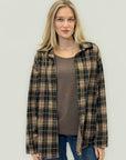 Camicia tartan oversize – Stile casual e comfort perfetto per ogni giorno