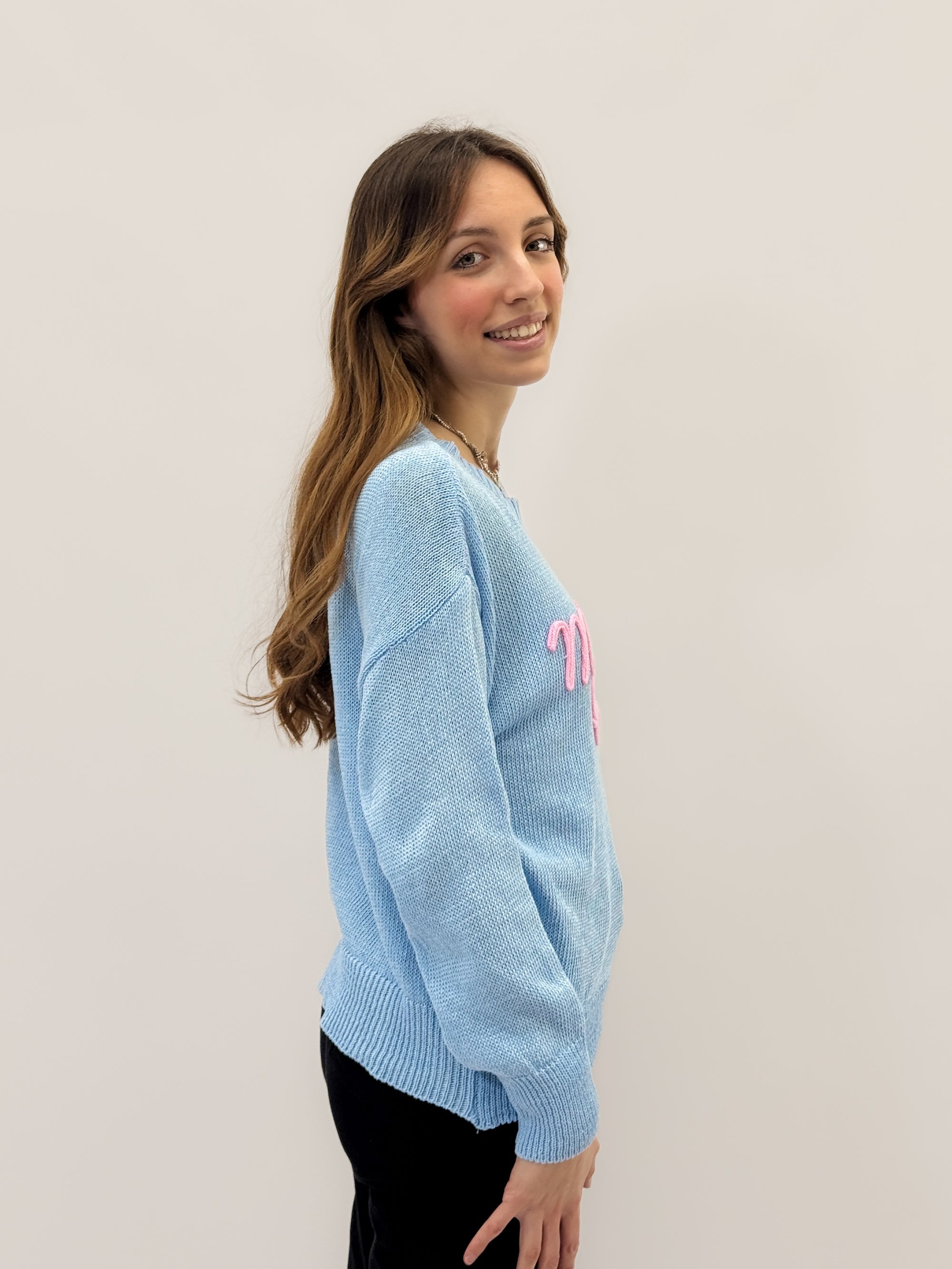 Maglia con scritta &quot;ma da uno bravo&quot;