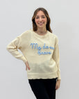Maglia con scritta "ma da uno bravo"