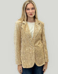 Blazer in velluto con paillettes – Eleganza luminosa per le tue serate