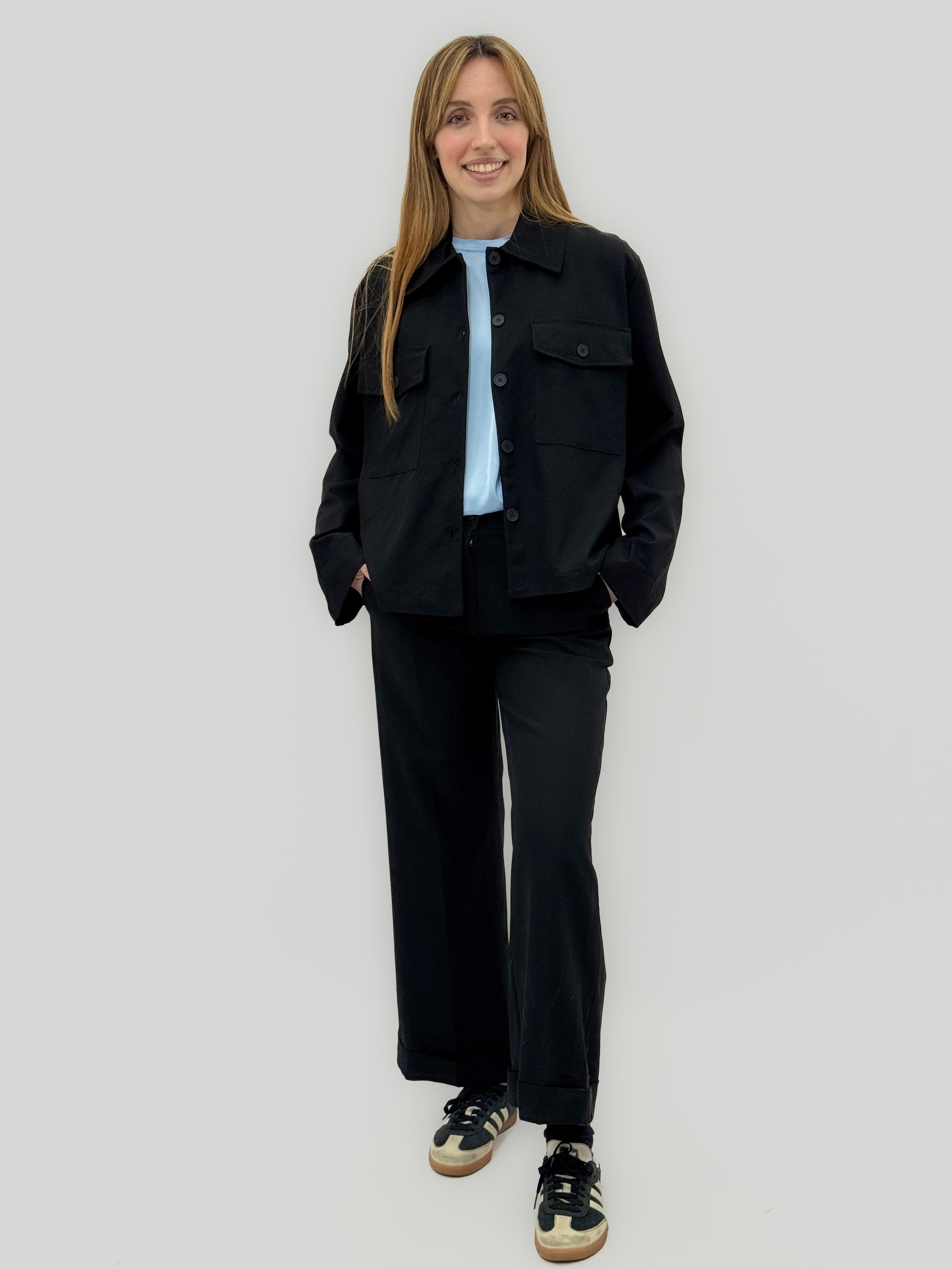 Camicia Giacca con Tasche