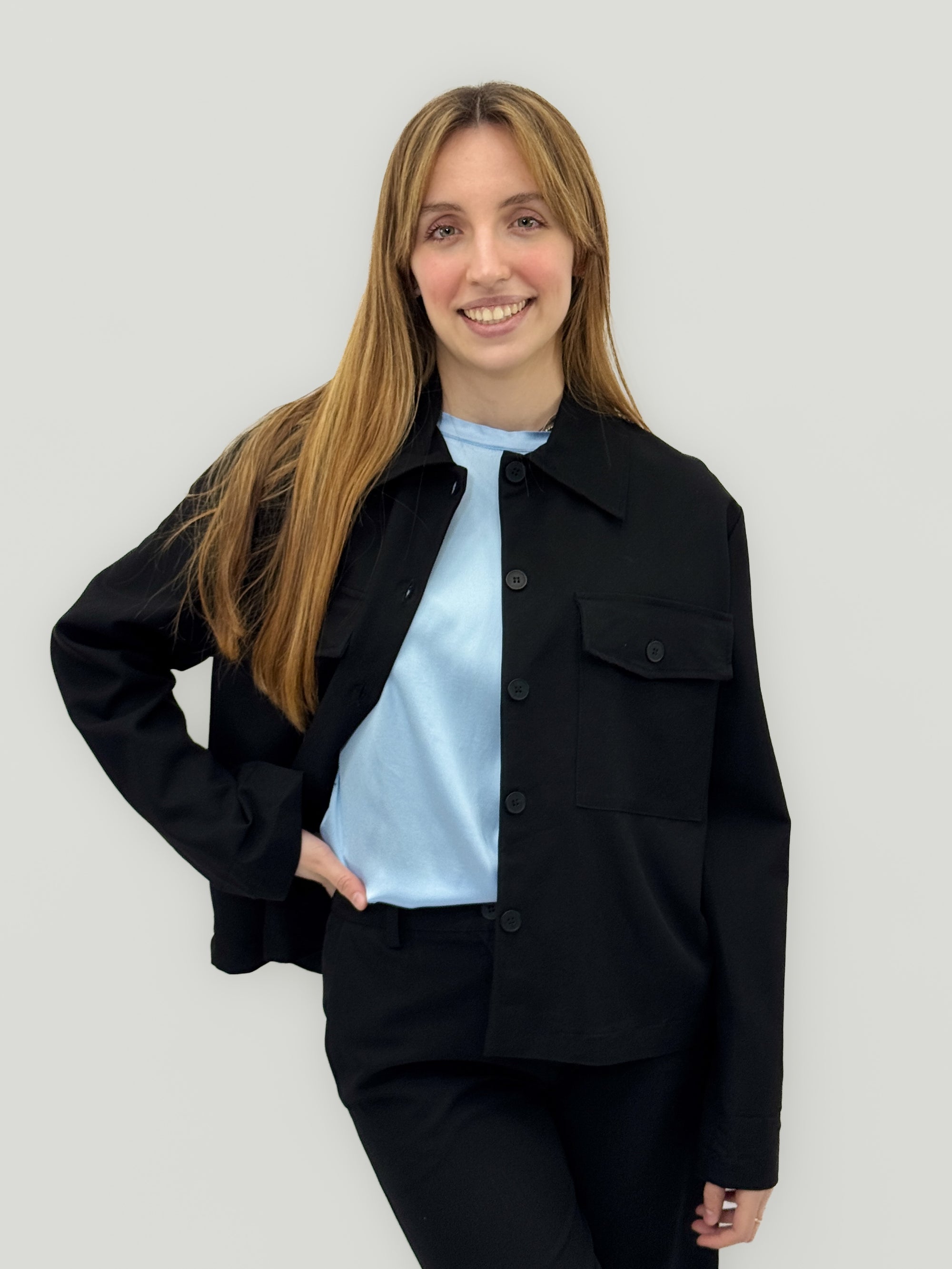 Camicia Giacca con Tasche