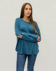Maglia in cotone e lana