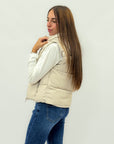 Gilet donna imbottito trapuntato
