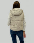 Gilet donna imbottito trapuntato