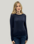 Maglia girocollo cashmere - Ultra Morbido & Leggero