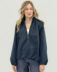 Giacca Bomber Oversize "Cloud" – Light Tech Fabric