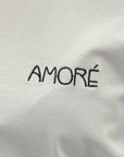 T-Shirt 100% Cotone con Ricamo Amore – Essenziale e Raffinata
