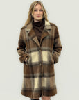 Cappotto a quadri oversize - Trendy e caldo