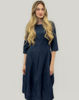 Abito Midi Denim Linea Morbida