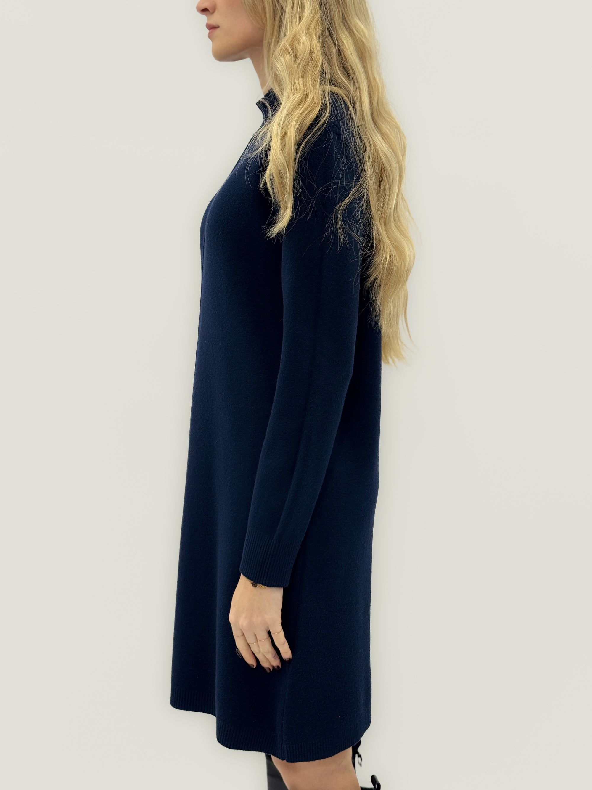 Abito maglia con collo alto - chic &amp; comfy