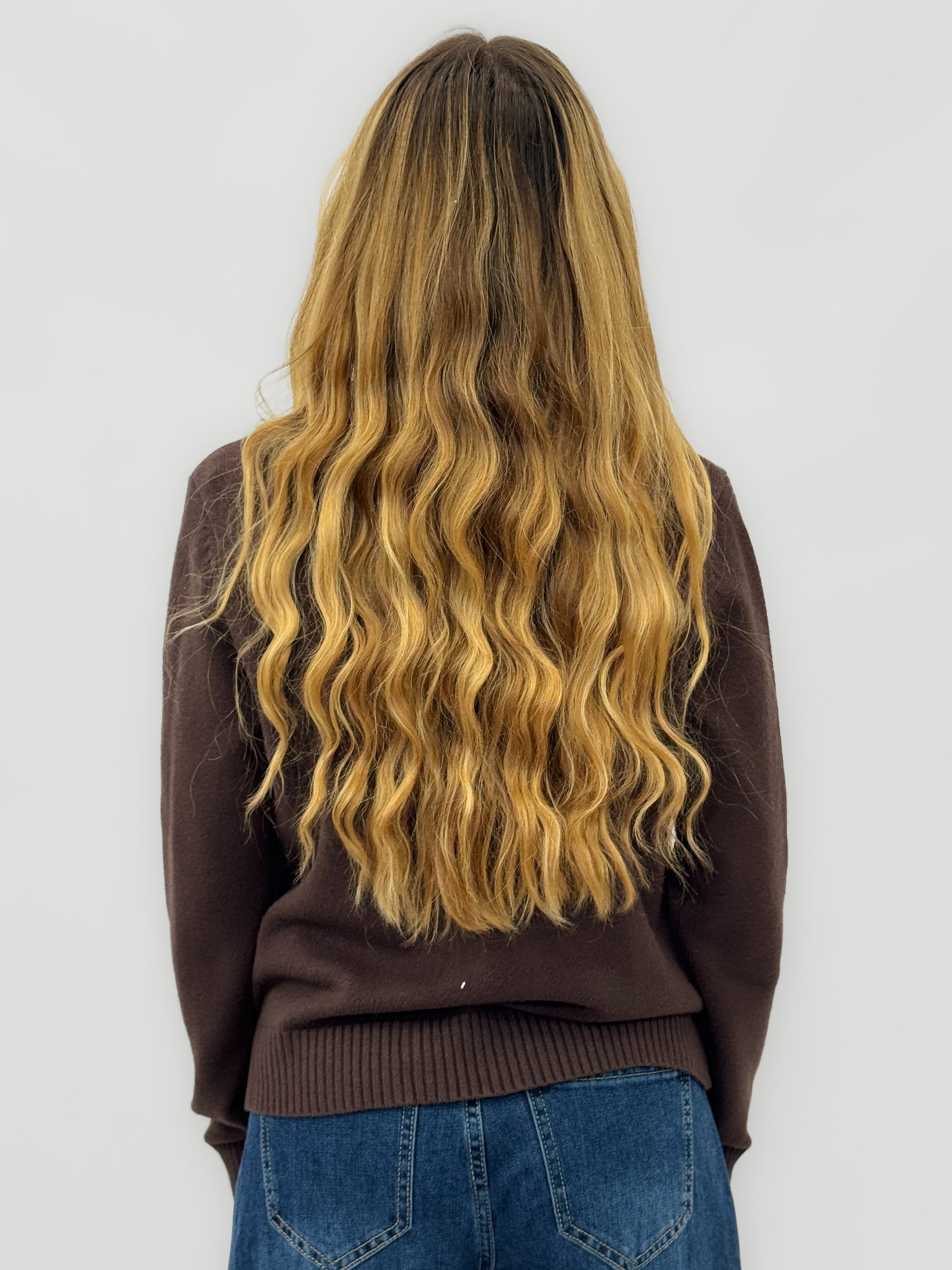 Cardigan donna con bottoni colorati