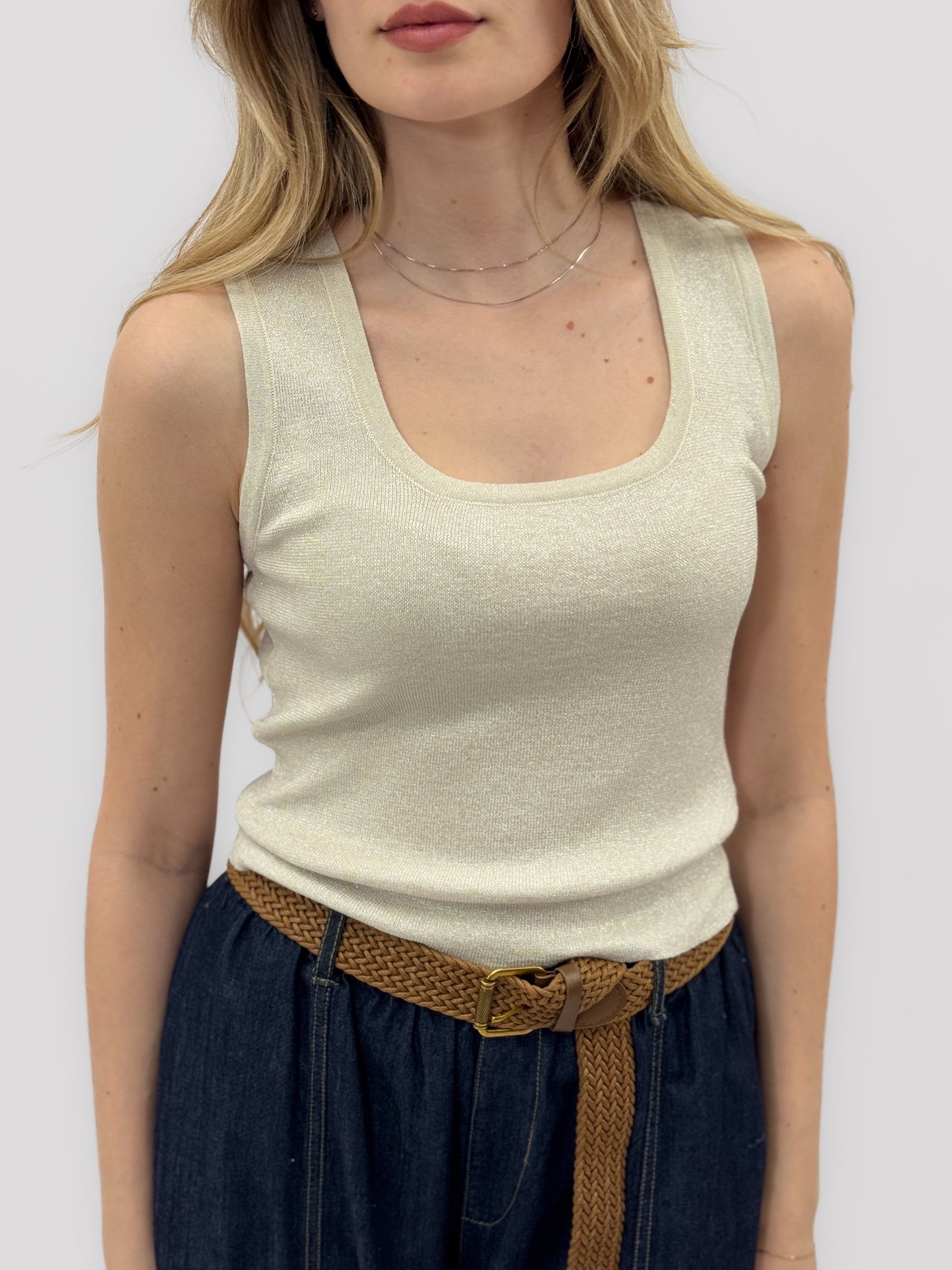 Top Canotta Lurex