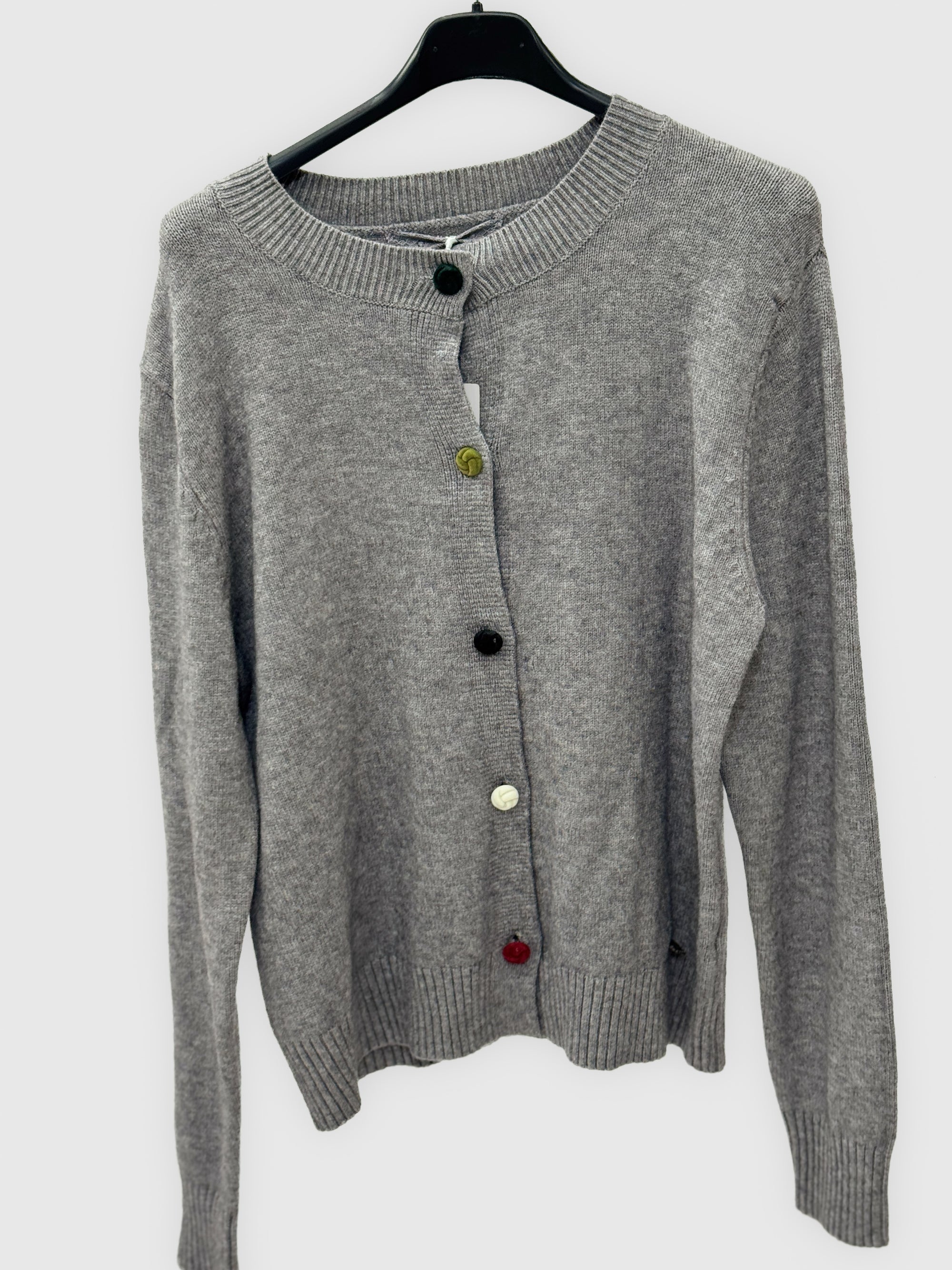 Cardigan donna con bottoni colorati
