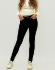 Pantaloni push-up in cotone elasticizzato
