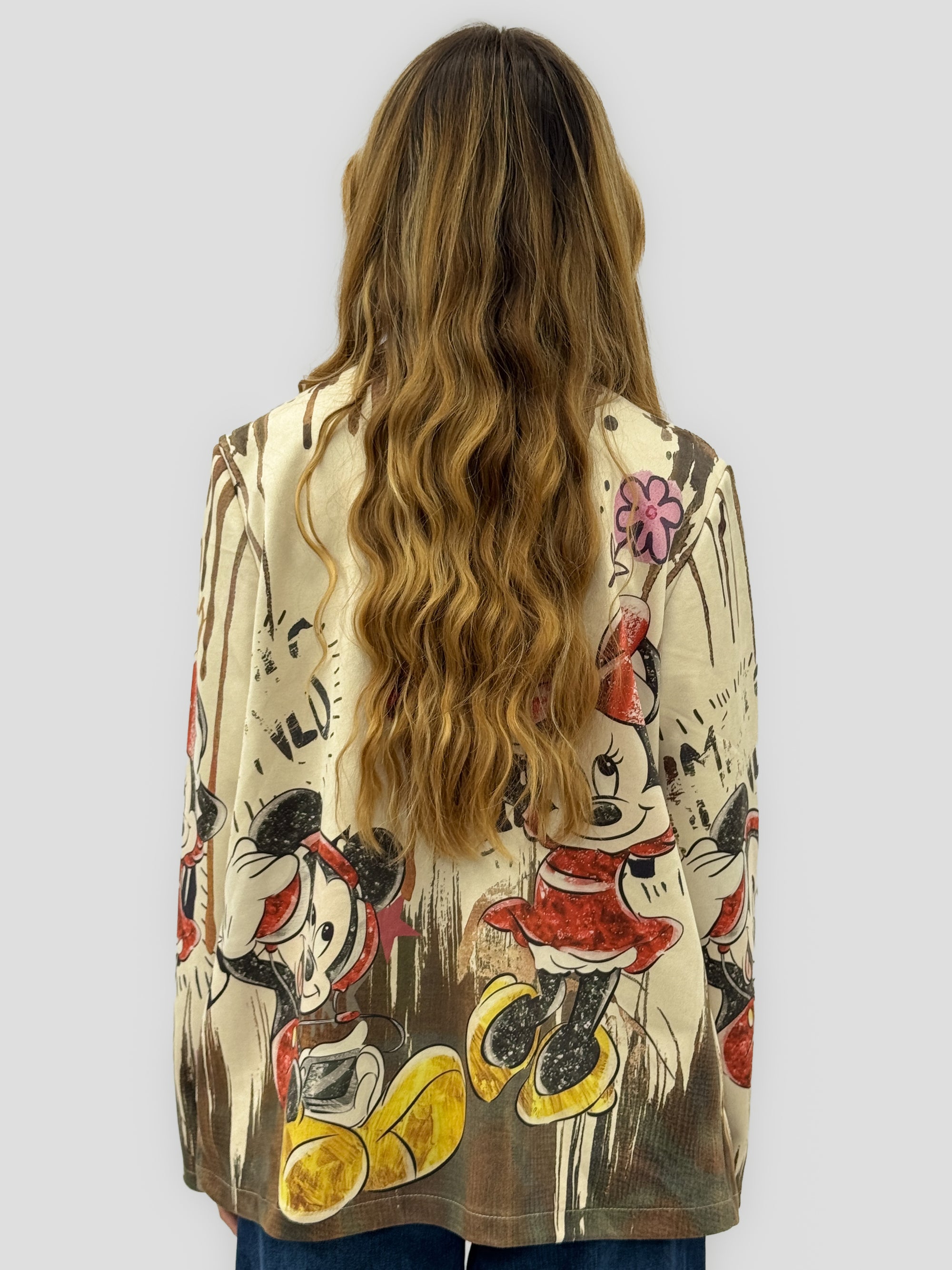 Blazer donna fantasia cartoon e animalier