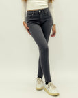 Pantaloni push-up in cotone elasticizzato