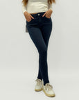 Pantaloni push-up in cotone elasticizzato