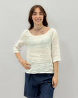 Maglia leggera 100% lino