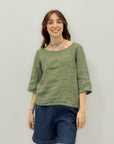 Maglia leggera 100% lino