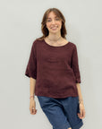 Maglia leggera 100% lino