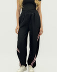 Pantaloni Sporty con Banda Laterale