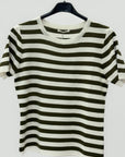 T-shirt Righe Contrast