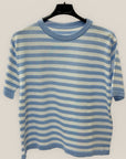 T-shirt Righe Contrast