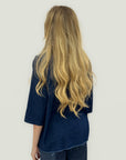Maglia Over in Denim Leggero