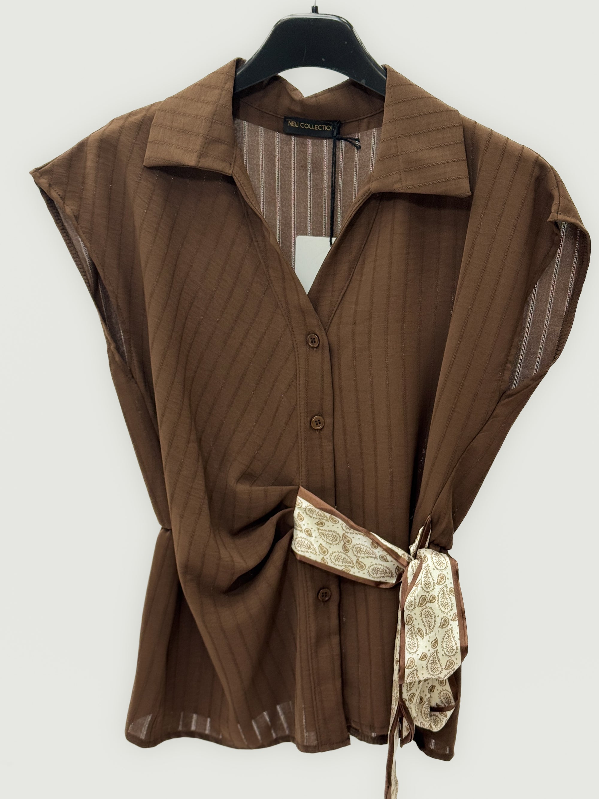 Camicia con Fusciacca in Fantasia