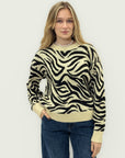 Maglione Zebrato Soft Touch