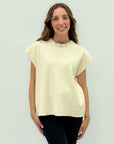 Maglia con collo gioiello