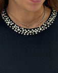 Maglia con collo gioiello