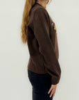 Maglione misto lana con ricamo bassotto
