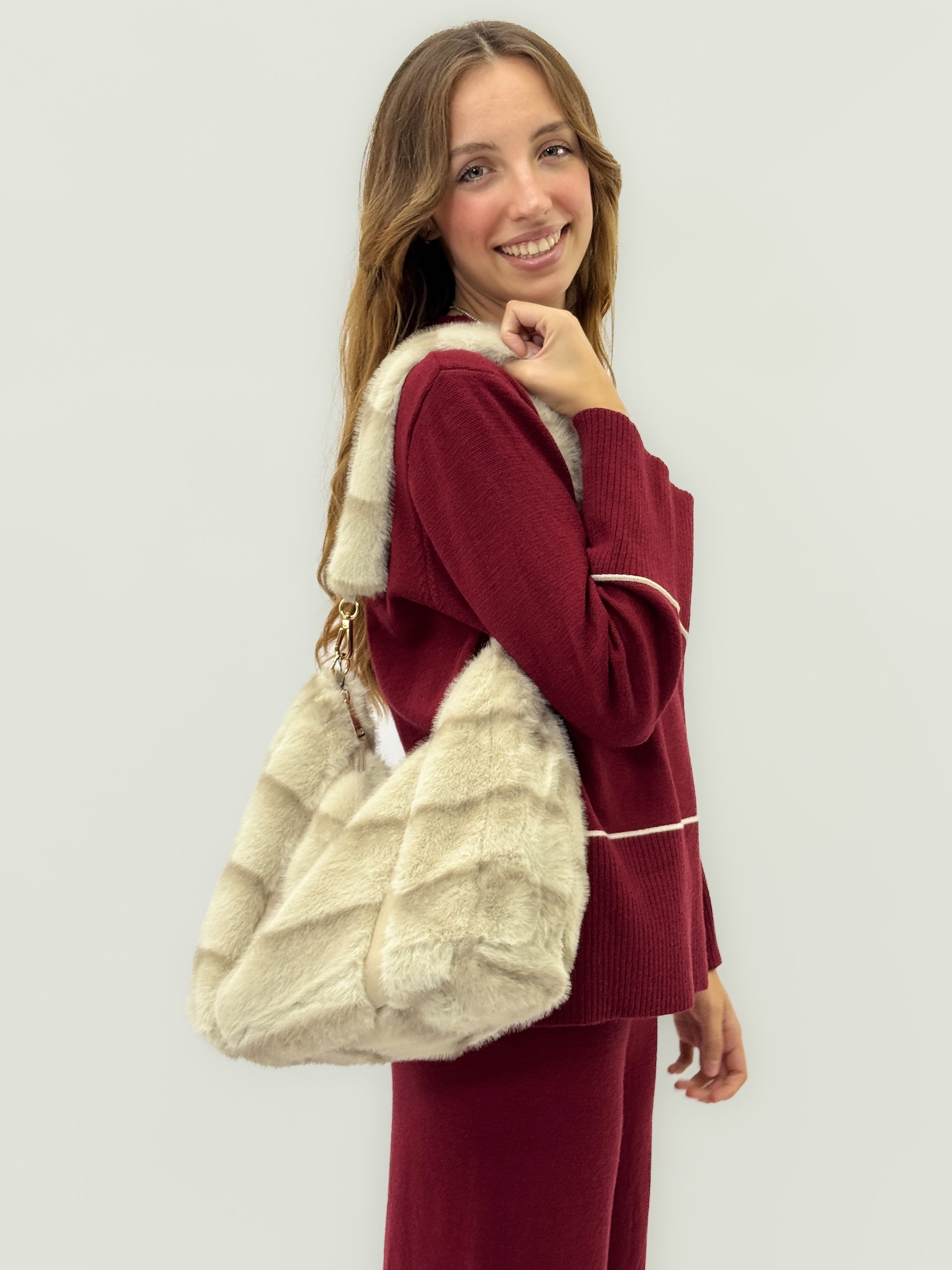 Stella Mc Cartney Stella Mccartney Borsa a tracolla Falabella grigia in Stella Mc Cartney Stella Mccartney Borsa a tracolla Falabella grigia in