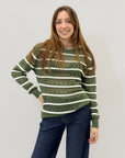 Maglia morbida con fantasia