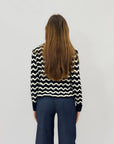 Cardigan con bottone