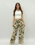 Pantaloni leggeri con fantasia