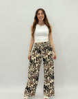 Pantaloni leggeri con fantasia