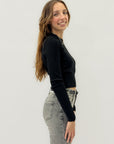 Maglia basic a maniche lunghe