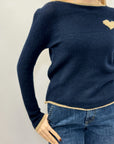 Maglione morbido con cuore