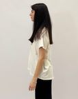 T-shirt taglia comoda con stampa