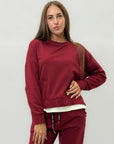Tuta Donna in Cotone con Felpa e Pantaloni Jogger