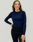 Maglia basic a maniche lunghe
