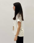 T-shirt taglia comoda con stampa baloon