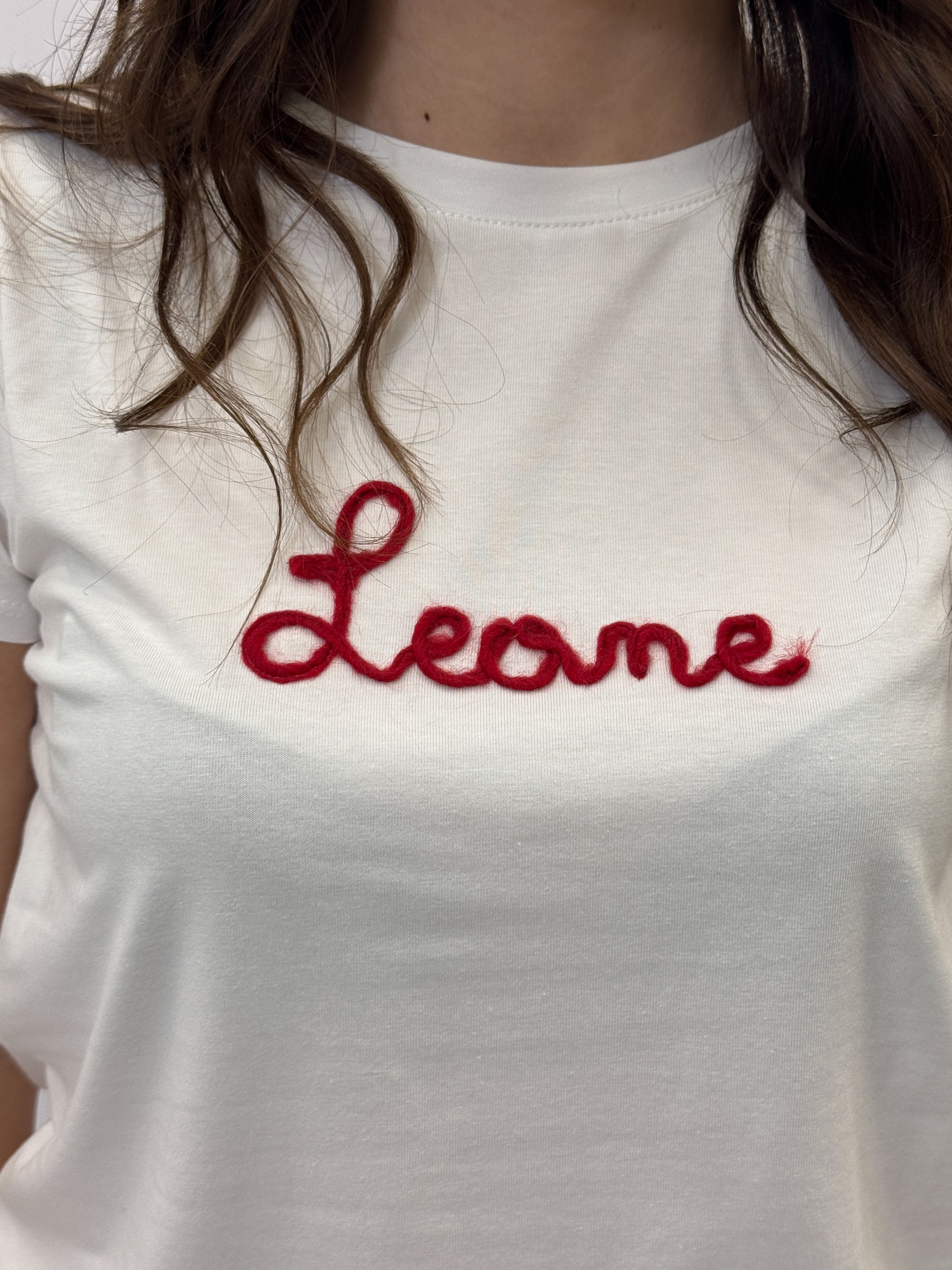 T-shirt in cotone con segno zodiacale
